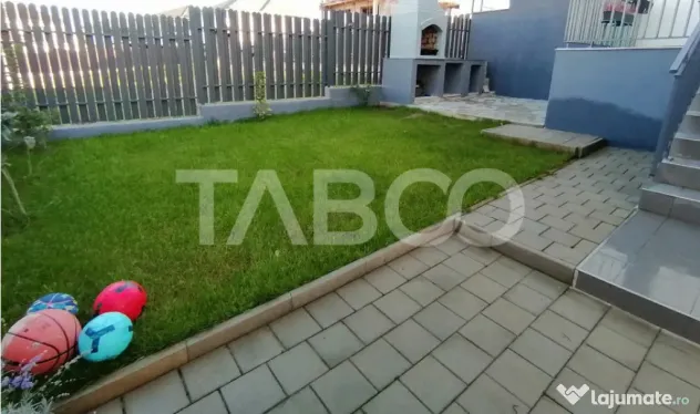 Casa tip duplex 5 camere 120 mpu complet mobilata si utilata - Cisnadie (Sibiu)