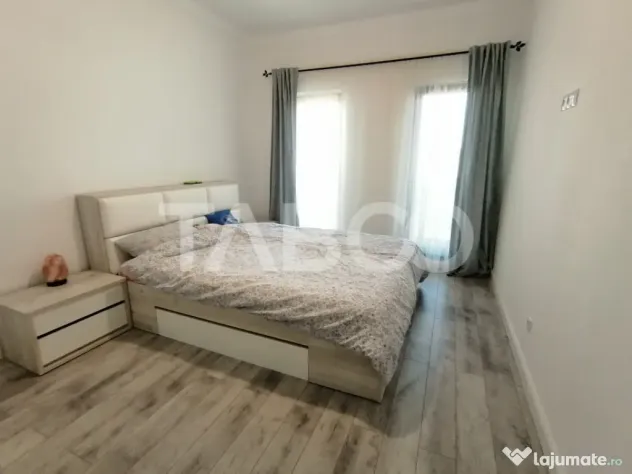 Casa tip duplex 5 camere 120 mpu complet mobilata si utilata - Cisnadie (Sibiu)