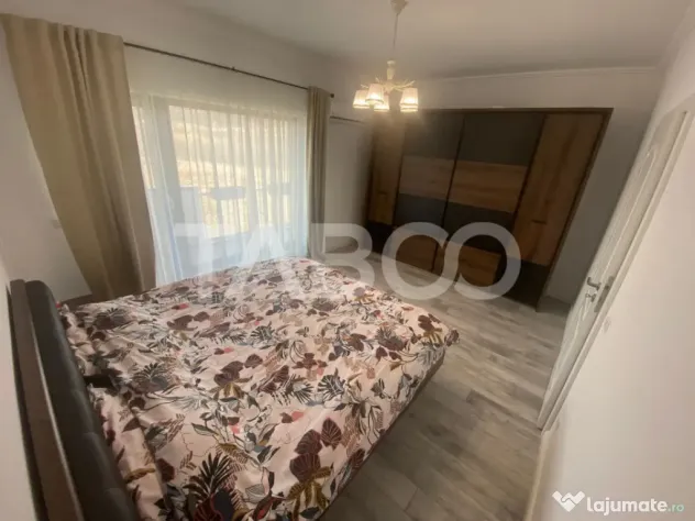Casa tip duplex 5 camere 120 mpu complet mobilata si utilata - Cisnadie (Sibiu)
