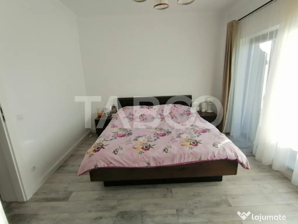 Casa tip duplex 5 camere 120 mpu complet mobilata si utilata - Cisnadie (Sibiu)