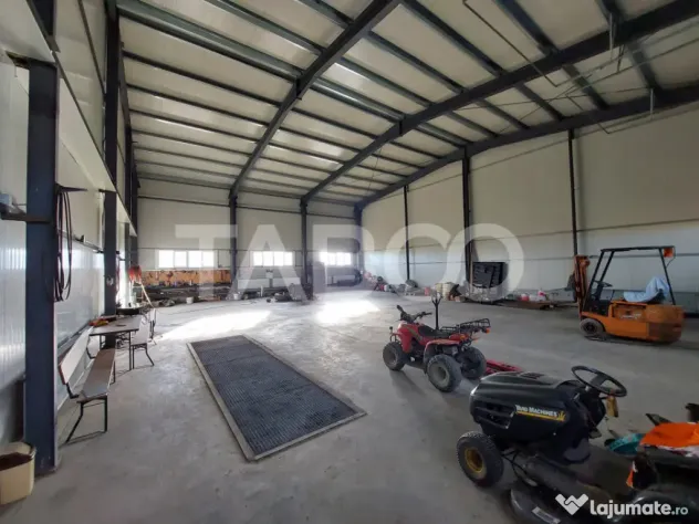 Hala industriala de vanzare cu teren de 12000 mp Bradu Sibiu - Sibiu (Sibiu)