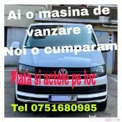 Cumpar orice tip de Auto- inmatriculate 
