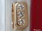 Putere eleganta ghiul unicat power TANK aur masiv si diamante naturale 1.5ct