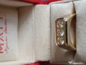 Putere eleganta ghiul unicat power TANK aur masiv si diamante naturale 1.5ct 