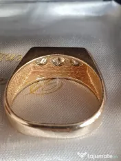 Putere eleganta ghiul unicat power TANK aur masiv si diamante naturale 1.5ct