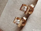 Pereche extravaganta de cercei cu diamante naturale