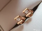 Pereche extravaganta de cercei cu diamante naturale