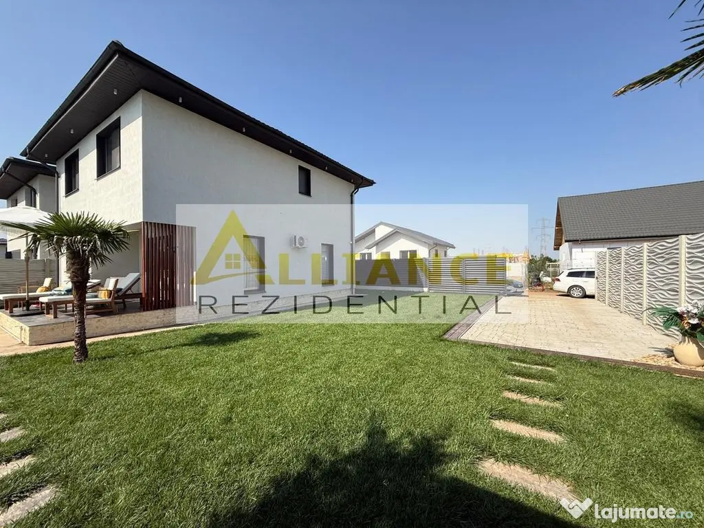 Vila premium - 4 camere - 3 bai - 408 mp teren - Berceni (Bucuresti-Ilfov)