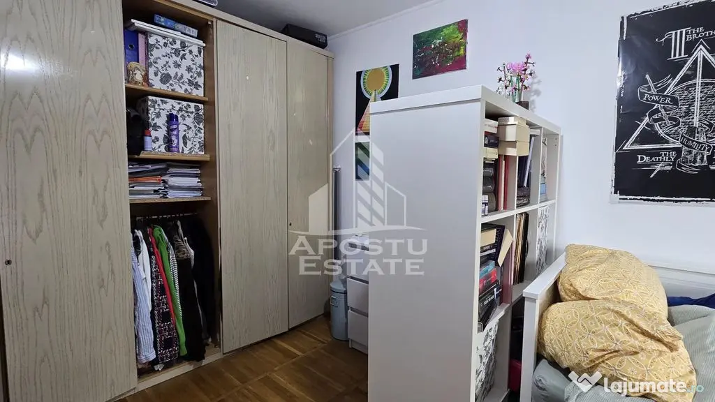 Apartament de vanzare cu 3 camere, mobilat si utilat, zona Bucovina - Timisoara (Timis)