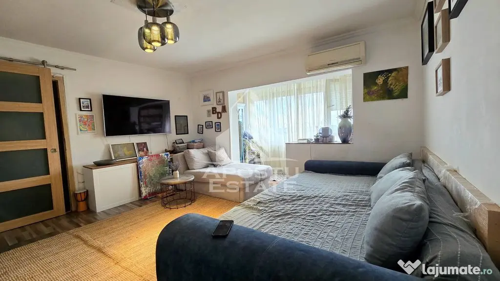 Apartament de vanzare cu 3 camere, mobilat si utilat, zona Bucovina - Timisoara (Timis)