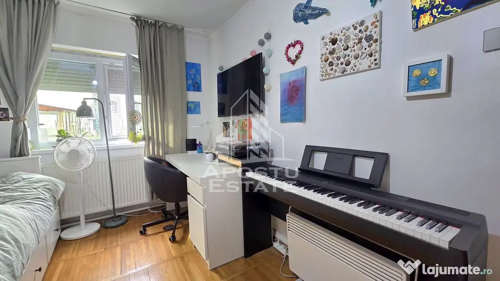 Apartament de vanzare cu 3 camere, mobilat si utilat, zona Bucovina - Timisoara (Timis)