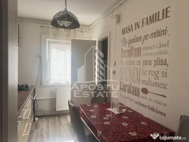Apartament 3 camere, etaj intermediar, centrala proprie, Calea Sagului - Timisoara (Timis)