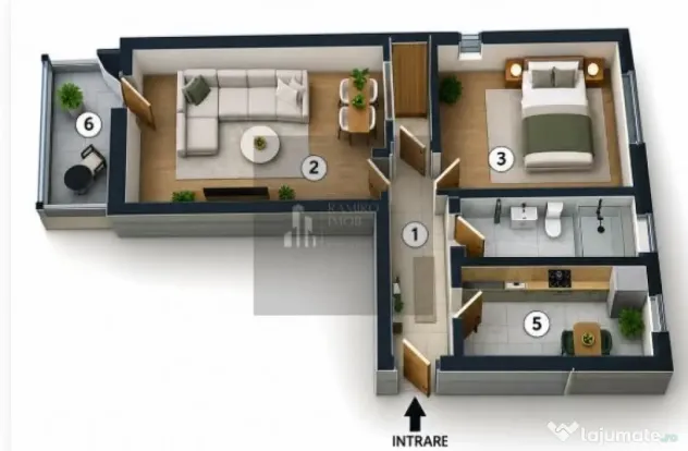 Apartament 2 camere, Metrou Sun Plaza, decomandat - Bucuresti (Bucuresti-Ilfov)