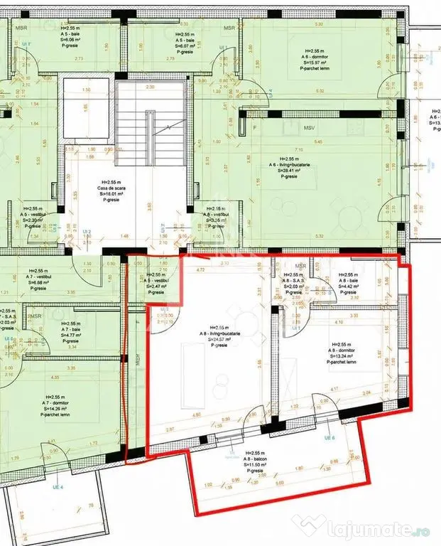 DE VANZARE apartament lux 2 camere bloc nou zona Brâncoveanu Timisoara - Timisoara (Timis)