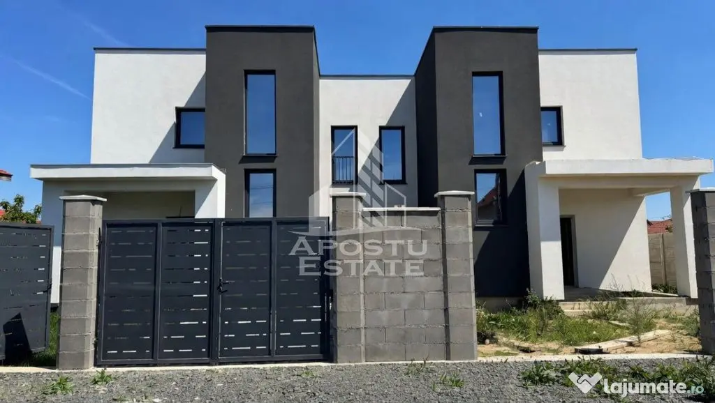 Duplex 4 camere , gradina, Beregsau Mare , Timisoara, Timis - Beregsau Mare (Timis)