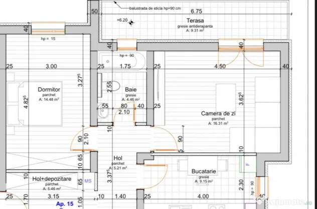 Apartament 2 camere Giroc, zona Esso, 55 mp, smart home, AC - Giroc (Timis)