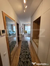 Apartament 3 camere, 2 băi, balcon 11 mp, mobilat, Bună Zi