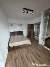 Apartament 3 camere, 2 băi, balcon 11 mp, mobilat, Bună Zi