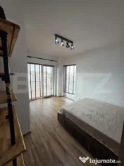 Apartament 3 camere, 2 băi, balcon 11 mp, mobilat, Bună Zi