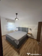 Apartament 3 camere, 2 băi, balcon 11 mp, mobilat, Bună Zi