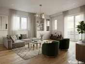 Apartament 3 camere, 75 mp utili, terasa 7mp, bloc nou-Toron