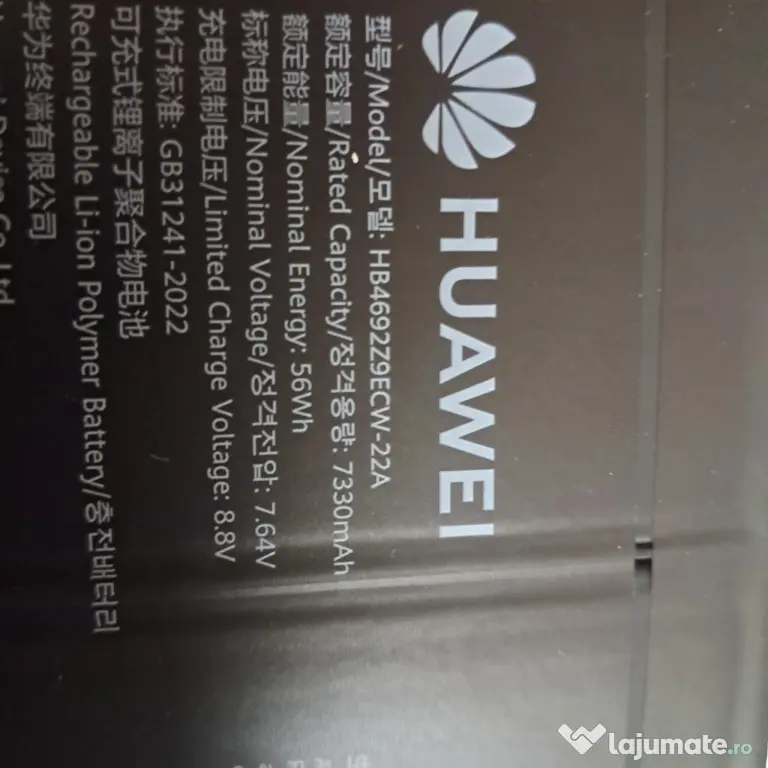 Baterie Laptop Huawei model HB4692Z9ECW-22A