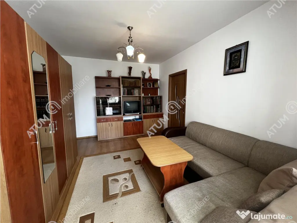 Apartament cu 3 camere la etajul 2 zona Mihai Viteazu din Si - Sibiu (Sibiu)