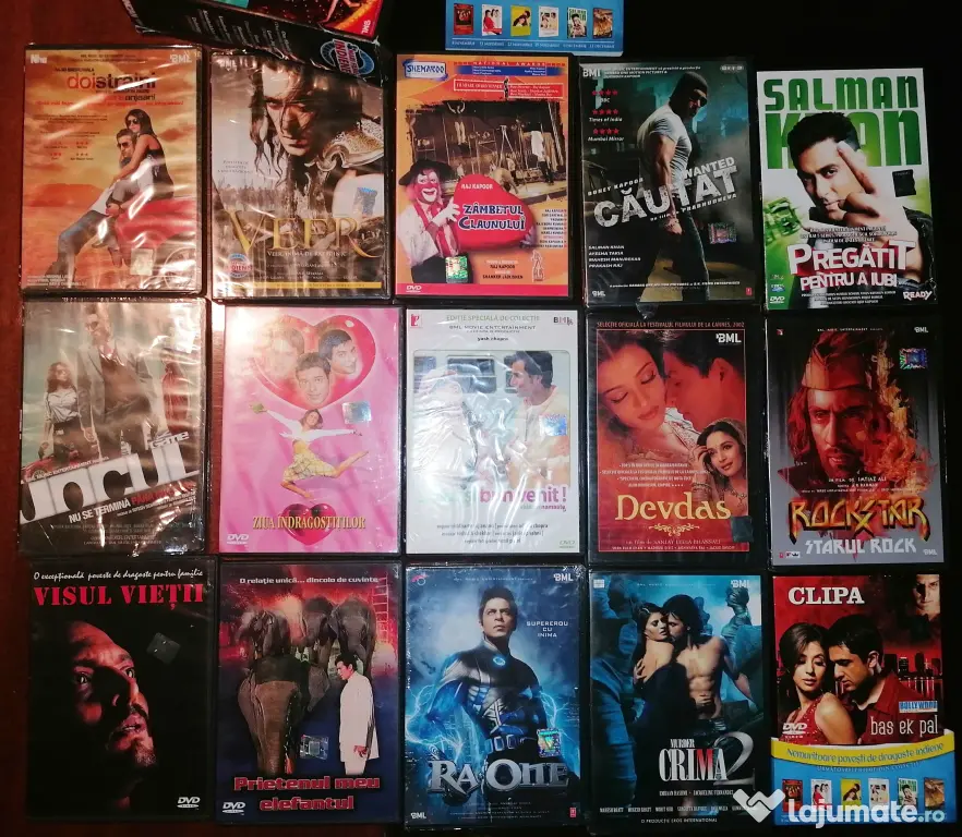 DVD FILME Indiene si Cele mai frumoase comedii