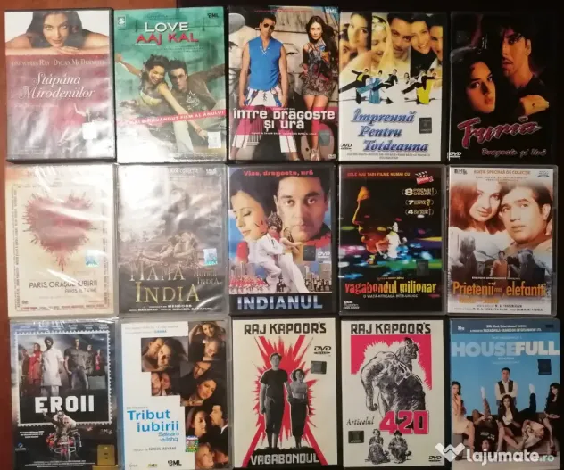 DVD FILME Indiene si Cele mai frumoase comedii