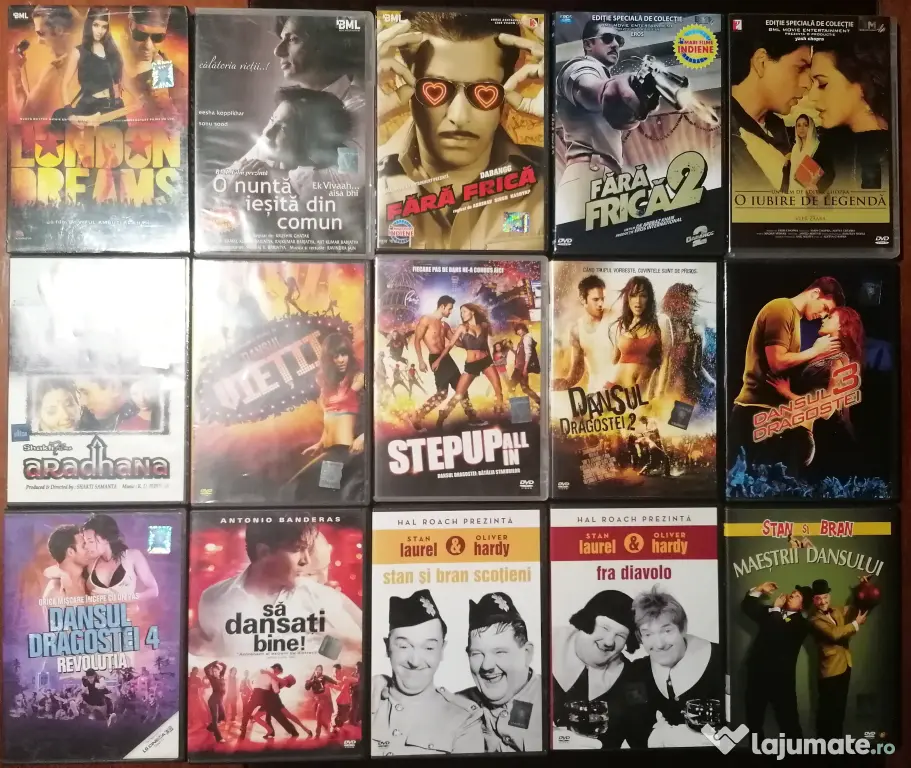 DVD FILME Indiene si Cele mai frumoase comedii