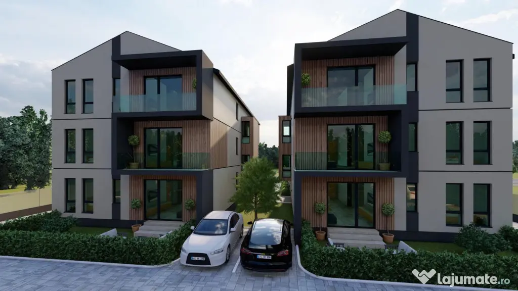Proiect nou P+2 | 2 camere | Gradina proprie | Calea Urseni - Giroc (Timis)