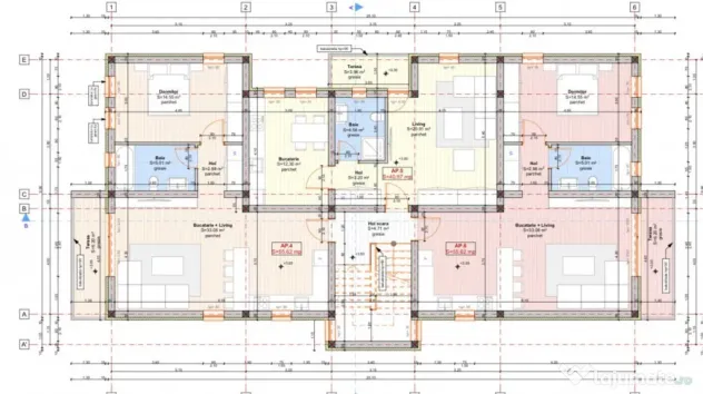 Proiect nou P+2 | 2 camere | Gradina proprie | Calea Urseni - Giroc (Timis)
