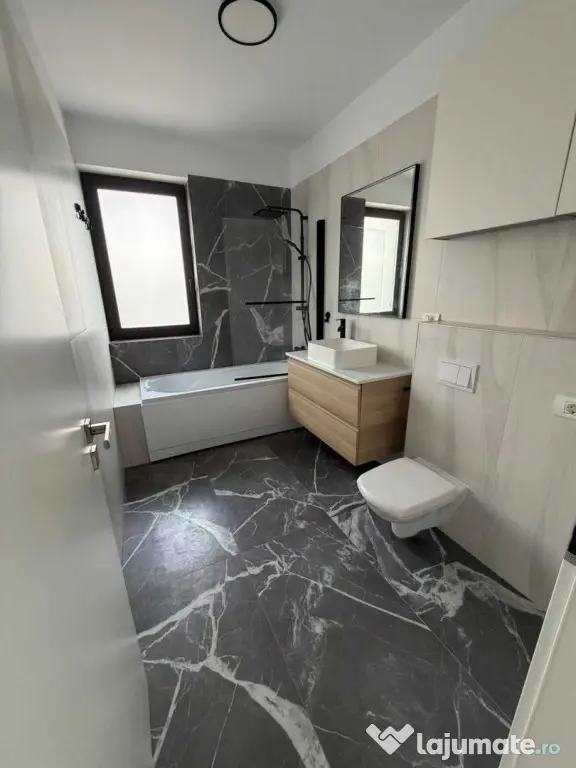 Apartament 2 camere decomandat | Terasa 20mp | 2 Parcari | B - Giroc (Timis)