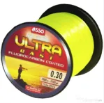 ASSO FIR MONOFILAMENT ASSO ULTRA CAST GALBEN FLUO, 1000m, 0.26mm/8.40kg