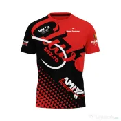SENZOR PLANET TRICOU PERSONALIZAT SENZOR CLUB ROSU-NEGRU S