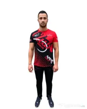 SENZOR PLANET TRICOU PERSONALIZAT SENZOR CLUB ROSU-NEGRU S
