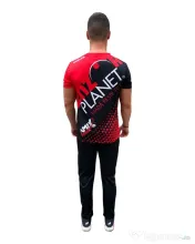 SENZOR PLANET TRICOU PERSONALIZAT SENZOR CLUB ROSU-NEGRU S