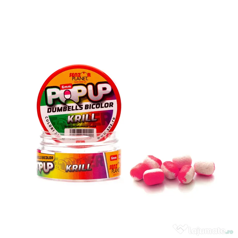 SENZOR PLANET POP-UP DUMBELLS BICOLOR KRILL 6mm 15g