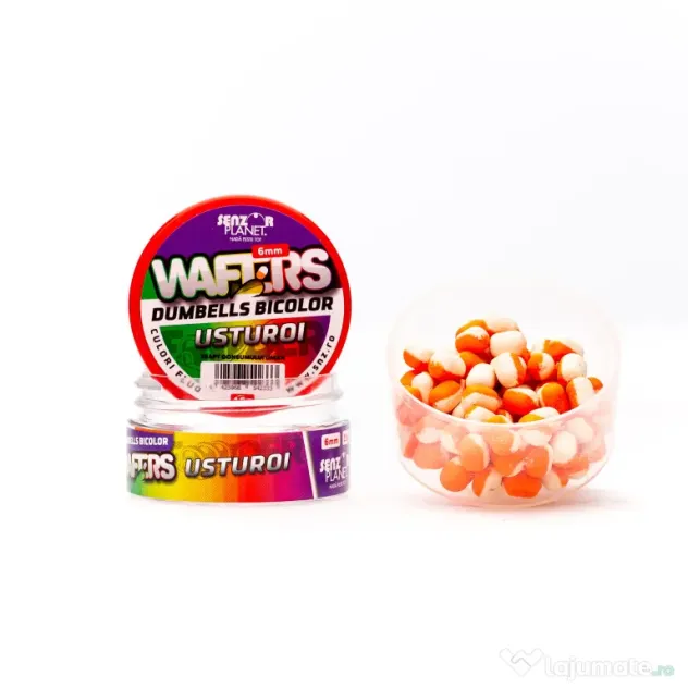 SENZOR PLANET WAFTERS DUMBELLS BICOLOR USTUROI 6mm 15g