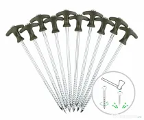 ZFISH SET 10 CUIE PENTRU CORT/PAVILION ZFISH, 20cm
