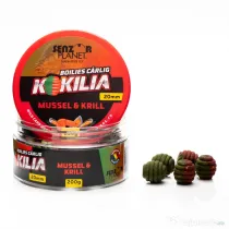 SENZOR PLANET BOILIES KOKILIA PENTRU CARLIG MUSSEL & KRILL 20mm 200g