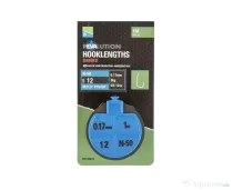 PRESTON CARLIGE LEGATE PRESTON REVOLUTION N-50 PRE-TIED HOOKLENGTHS, 100CM, 10buc/rola Nr 10