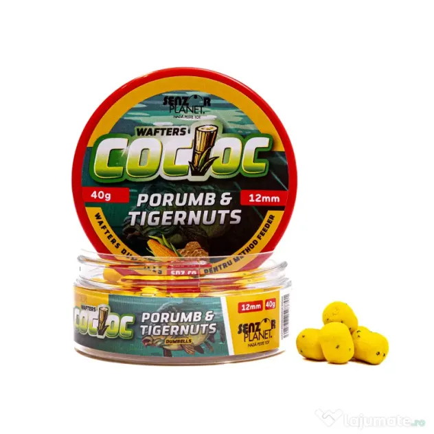 SENZOR PLANET COCIOC WAFTERS DUMBELLS PORUMB & TIGERNUTS 12mm 40g