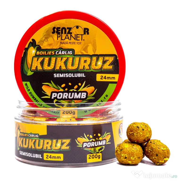 SENZOR PLANET BOILIES KUKURUZ PENTRU CARLIG PORUMB 24mm 200g