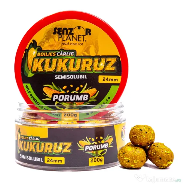 SENZOR PLANET BOILIES KUKURUZ PENTRU CARLIG PORUMB 24mm 200g