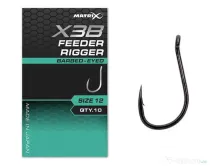 MATRIX CARLIGE MATRIX X3B FEEDER RIGGER HOOKS, 10buc  Nr 10