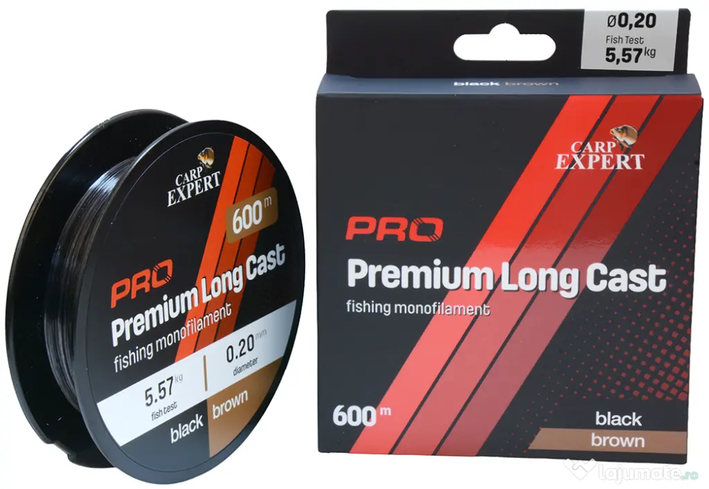 CARP EXPERT FIR MONOFILAMENT CARP EXPERT PRO PREMIUM LONG CAST, 600m 0.25mm/8.95kg
