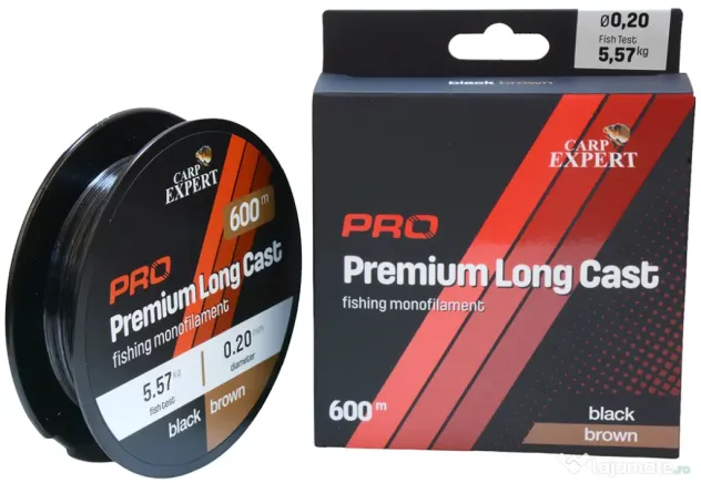 CARP EXPERT FIR MONOFILAMENT CARP EXPERT PRO PREMIUM LONG CAST, 600m 0.25mm/8.95kg
