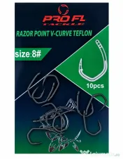 FL CARLIGE PRO FL CRAP RAZOR POINT V-CURVE TEFLON Nr 8