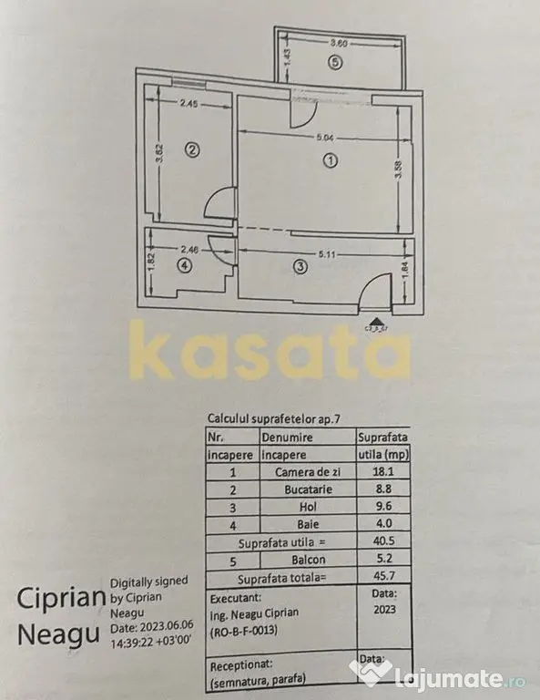 Garsoniera I Arbo Residence I Mogosoaia I 46 mp I mobilata si utilata - Mogosoaia (Bucuresti-Ilfov)